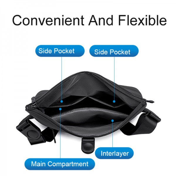 ARCTIC HUNTER τσάντα ώμου K00567 με θήκη tablet, 6L, μαύρη ARCTIC HUNTER τσάντα ώμου K00567 με θήκη tablet, 6L, μαύρη