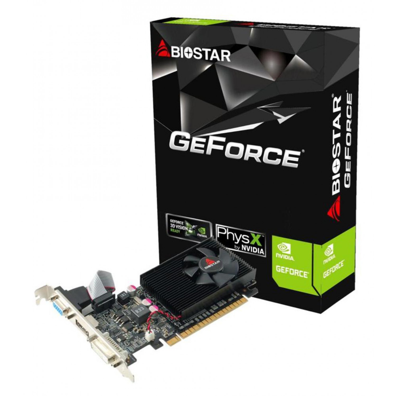 BIOSTAR VGA GeForce GT730 VN7313TH41, GDDR3 4GB, 128bit BIOSTAR VGA GeForce GT730 VN7313TH41, GDDR3 4GB, 128bit