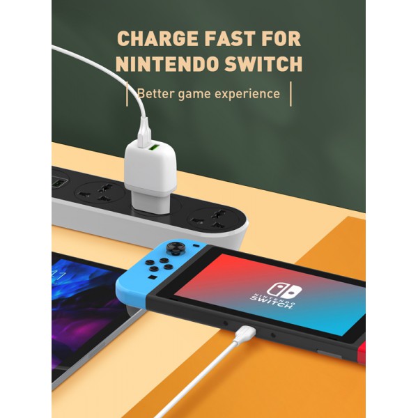 LDNIO καλώδιο USB-C σε USB-C LC121C, 65W PD, 1m, λευκό LDNIO καλώδιο USB-C σε USB-C LC121C, 65W PD, 1m, λευκό