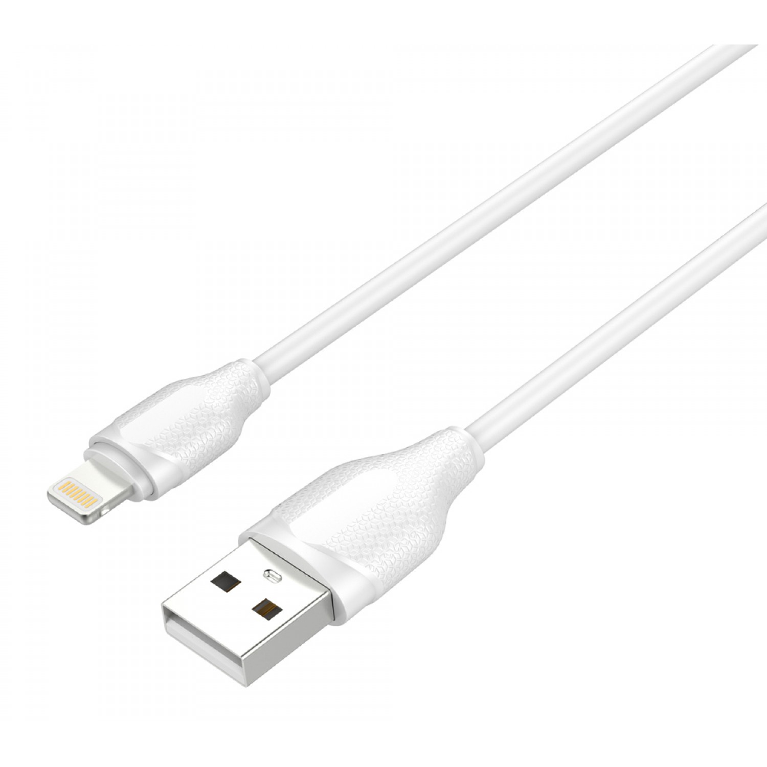 LDNIO καλώδιο Lightning σε USB LS371, 2.1A, 1m, λευκό LDNIO καλώδιο Lightning σε USB LS371, 2.1A, 1m, λευκό