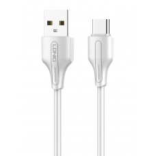 LDNIO καλώδιο USB-C σε USB LS540, 2.4A, 20cm, λευκό