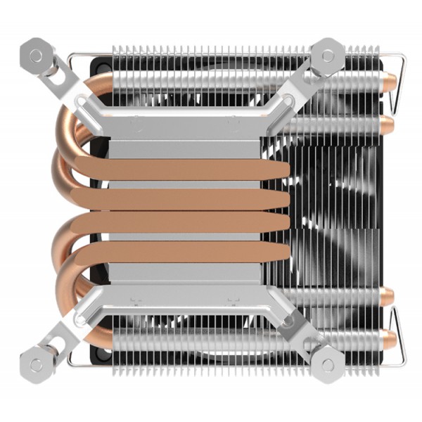 POWERTECH ψύκτρα για CPU PT-1115, low profile, TDP 130W