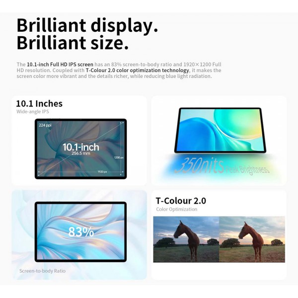 TECLAST tablet M50 Pro, 10.1" FHD, 8/256GB, Android 13, 4G, μπλε TECLAST tablet M50 Pro, 10.1" FHD, 8/256GB, Android 13, 4G, μπλε
