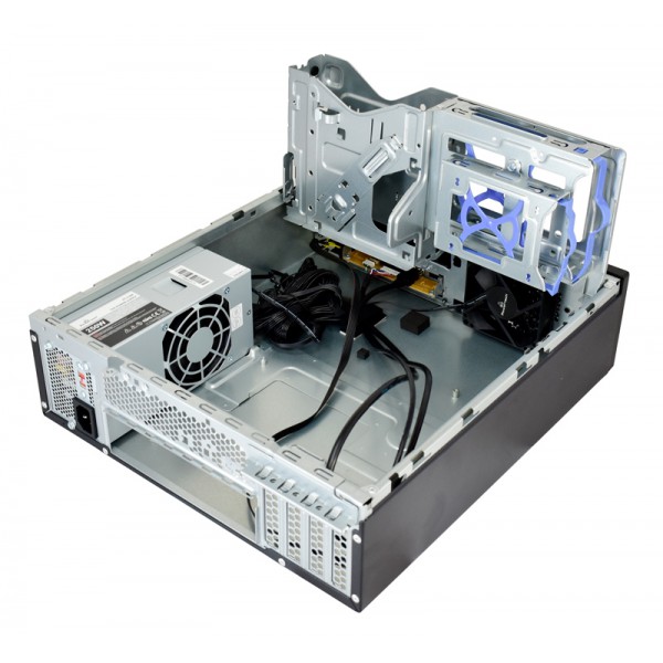 POWERTECH PC Case PT-1099 με 250W PSU, Micro-ATX, 356x102x338mm, μαύρο POWERTECH PC Case PT-1099 με 250W PSU, Micro-ATX, 356x102x338mm, μαύρο