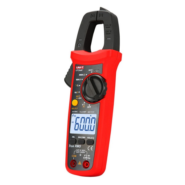 UNI-T ψηφιακή αμπεροτσιμπίδα UT204R, 600A AC/DC, NCV, True RMS UNI-T ψηφιακή αμπεροτσιμπίδα UT204R, 600A AC/DC, NCV, True RMS