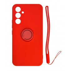 VENNUS θήκη Silicone Ring VNS-0072 για Samsung Galaxy A34 5G, κόκκινη