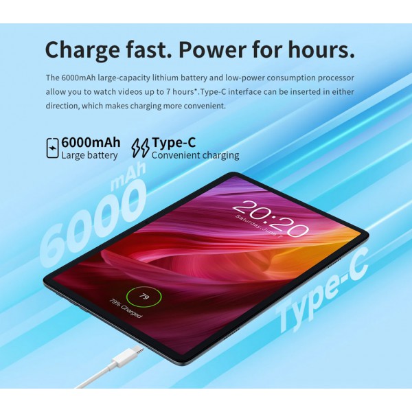 TECLAST tablet P40HD, 10.1" FHD, 8/128GB, Android 13, 4G, γκρι TECLAST tablet P40HD, 10.1" FHD, 8/128GB, Android 13, 4G, γκρι