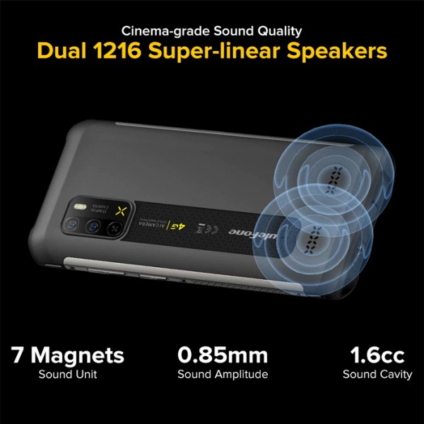 ULEFONE smartphone Armor X10, IP68/IP69K, 5.45", 4/32GB, 5180mAh, γκρι