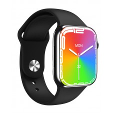 ΙΝΤΙΜΕ smartwatch 7 Max, 1.99", IP67, heart rate, ηχείο & mic, μαύρο