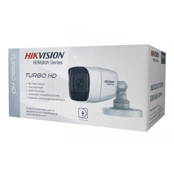 HIKVISION HIWATCH υβριδική κάμερα HWT-B120-MS, 2.8mm, 2MP, IP66, IR 30m HIKVISION HIWATCH υβριδική κάμερα HWT-B120-MS, 2.8mm, 2MP, IP66, IR 30m