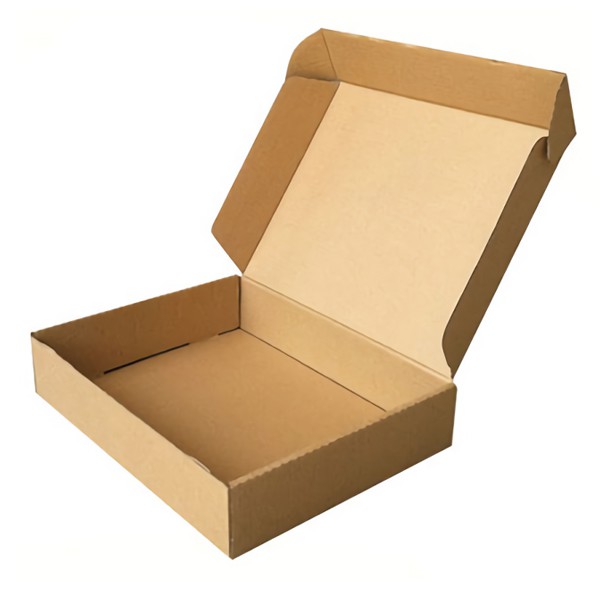 Χαρτοκιβώτιο συσκευασίας PAP-0003, τρίφυλλο, 25x20x7cm, καφέ, 100τμχ