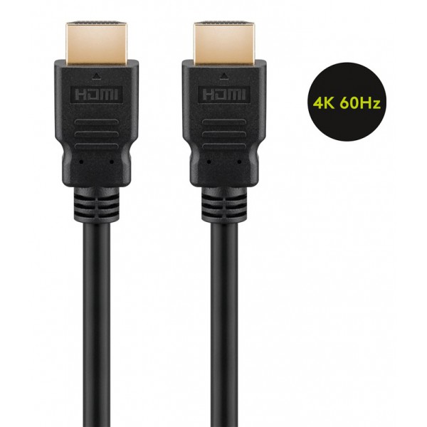 GOOBAY καλώδιο HDMI 2.0 60626, Ethernet, 4K/60Hz, 10.2Gbit/s, 10m, μαύρο GOOBAY καλώδιο HDMI 2.0 60626, Ethernet, 4K/60Hz, 10.2Gbit/s, 10m, μαύρο
