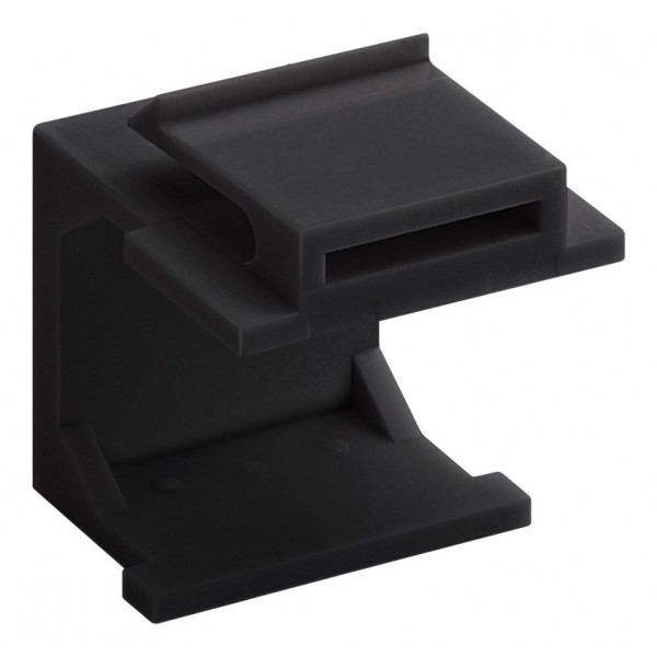 GOOBAY κάλυμμα προστασίας για θύρα Keystone 79816, μαύρο, 4τμχ