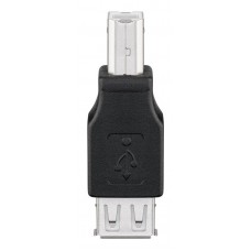 GOOBAY αντάπτορας USB σε USB Type B 50291, θηλυκό σε αρσενικό, μαύρος