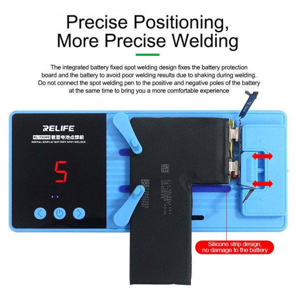 RELIFE ηλεκτροπόντα μπαταριών RL-936WE, 6 επίπεδα, 3200mAh RELIFE ηλεκτροπόντα μπαταριών RL-936WE, 6 επίπεδα, 3200mAh