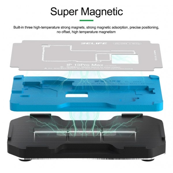RELIFE βάση motherboard 18in1 RL-601T, για iPhone, θερμαινόμενη