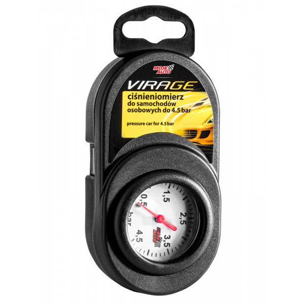 MOJE AUTO αναλογικό μανόμετρο πίεσης τροχών 93-010, έως 4.5 bar MOJE AUTO αναλογικό μανόμετρο πίεσης τροχών 93-010, έως 4.5 bar