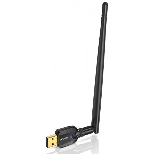 EDUP USB αντάπτορας Bluetooth 5.1 EP-B3536GS, 5dBi, έως 150m, μαύρος