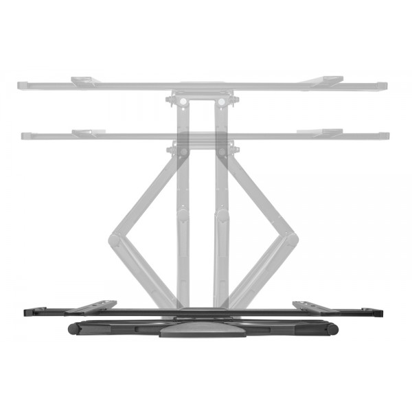 BRATECK επιτοίχια βάση LPA75-466 για τηλεόραση 37-80", full motion, 45kg