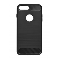 POWERTECH Θήκη Carbon Flex για iPhone 7/8, Black