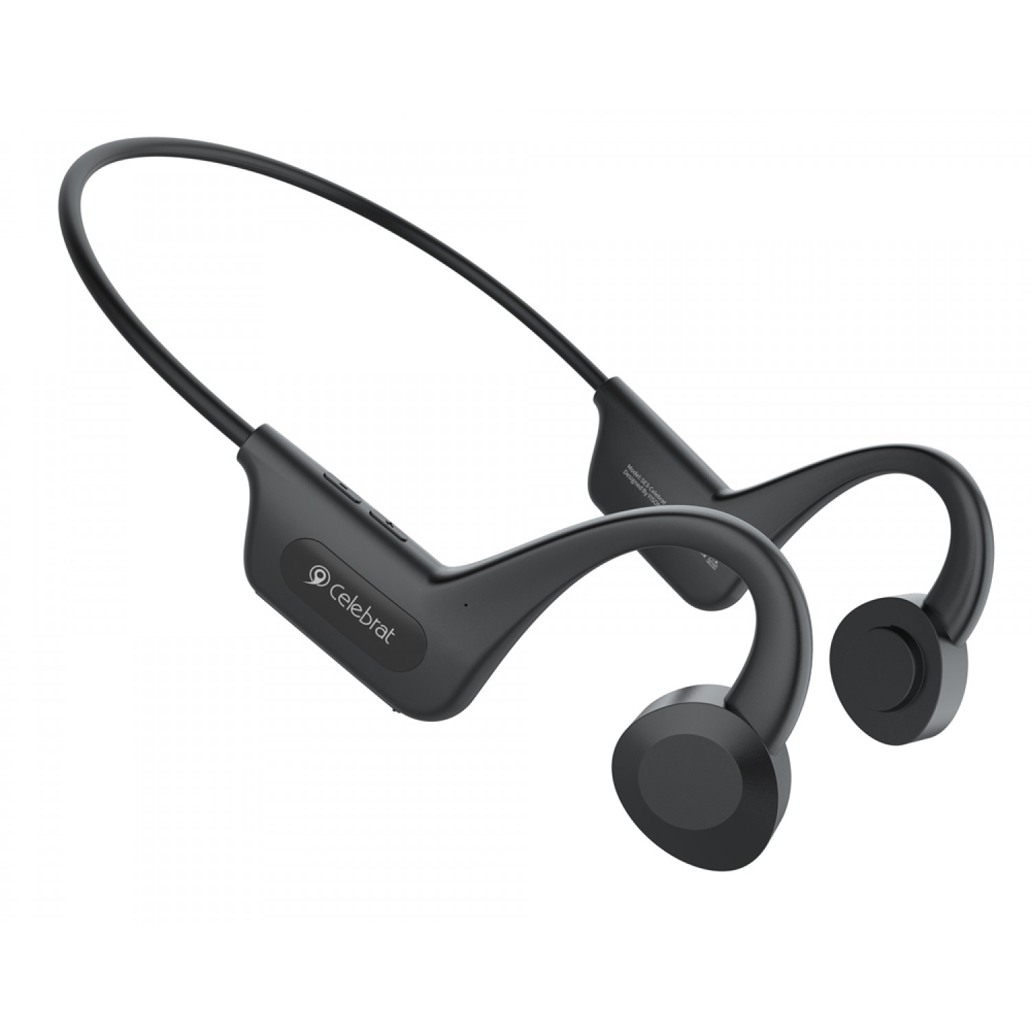 CELEBRAT open earphones SE3, Bluetooth 5.0, 180mAh, Φ16mm, μαύρα CELEBRAT open earphones SE3, Bluetooth 5.0, 180mAh, Φ16mm, μαύρα