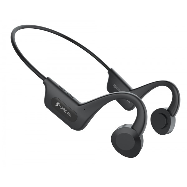 CELEBRAT open earphones SE3, Bluetooth 5.0, 180mAh, Φ16mm, μαύρα CELEBRAT open earphones SE3, Bluetooth 5.0, 180mAh, Φ16mm, μαύρα