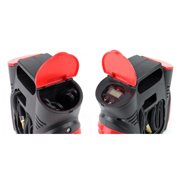 AMIO συμπιεστής αέρος αυτοκινήτου 02641, με LED, 12V, 150PSI/10bar AMIO συμπιεστής αέρος αυτοκινήτου 02641, με LED, 12V, 150PSI/10bar