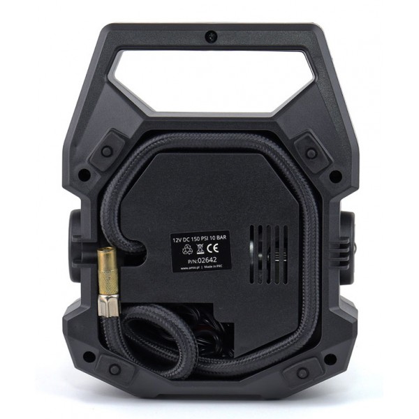 AMIO συμπιεστής αέρος αυτοκινήτου 02642, με LED, 12V, 150PSI/10bar AMIO συμπιεστής αέρος αυτοκινήτου 02642, με LED, 12V, 150PSI/10bar