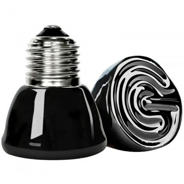 Κεραμική λάμπα θέρμανσης υπέρυθρων AG902 για terrarium, 50W, E27