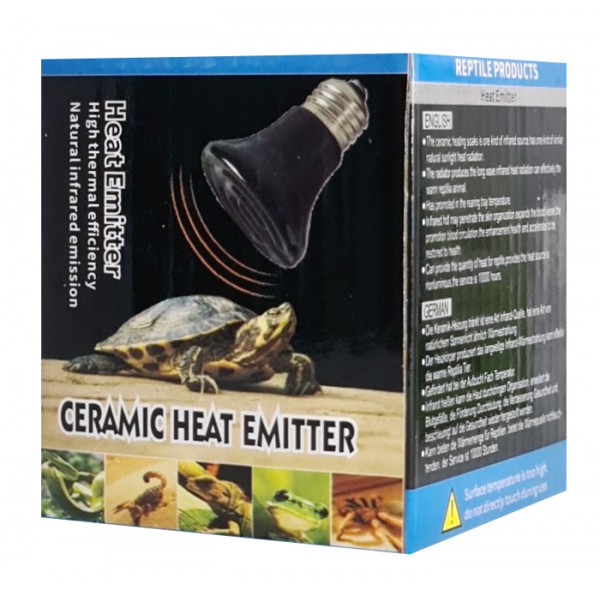 Κεραμική λάμπα θέρμανσης υπέρυθρων AG902 για terrarium, 50W, E27