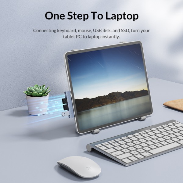 ORICO USB hub AH-W13, 3x θυρών, 5Gbps, USB-C σύνδεση, γκρι ORICO USB hub AH-W13, 3x θυρών, 5Gbps, USB-C σύνδεση, γκρι