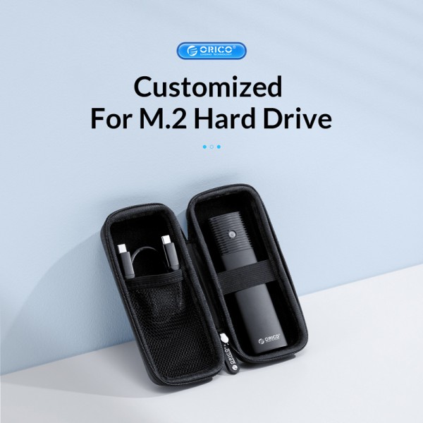 ORICO θήκη προστασίας για M.2 SSD PWFM2, 15.9x11x4cm, μαύρη ORICO θήκη προστασίας για M.2 SSD PWFM2, 15.9x11x4cm, μαύρη