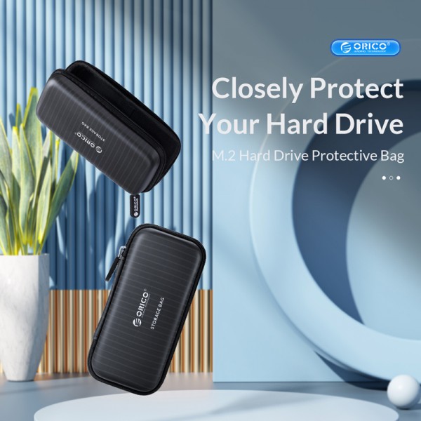 ORICO θήκη προστασίας για M.2 SSD PWFM2, 15.9x11x4cm, μαύρη ORICO θήκη προστασίας για M.2 SSD PWFM2, 15.9x11x4cm, μαύρη