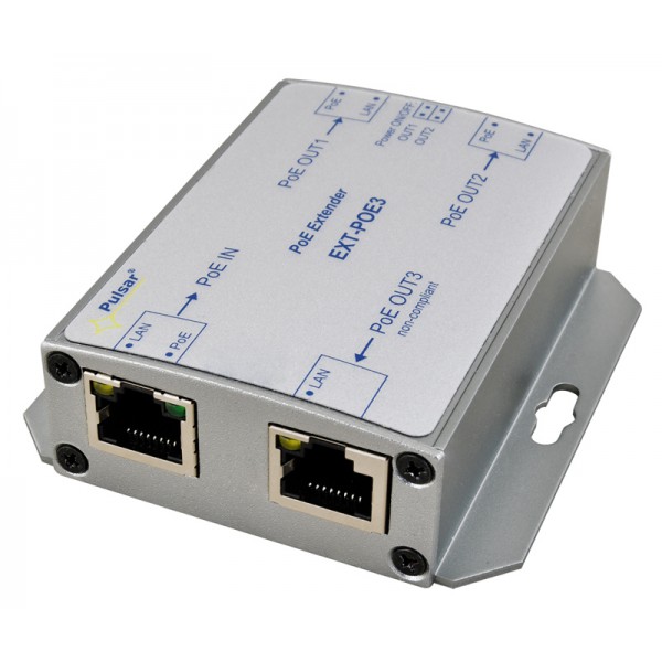 PULSAR extender EXT-POE3H με κυτίο, PoE, IP56 PULSAR extender EXT-POE3H με κυτίο, PoE, IP56