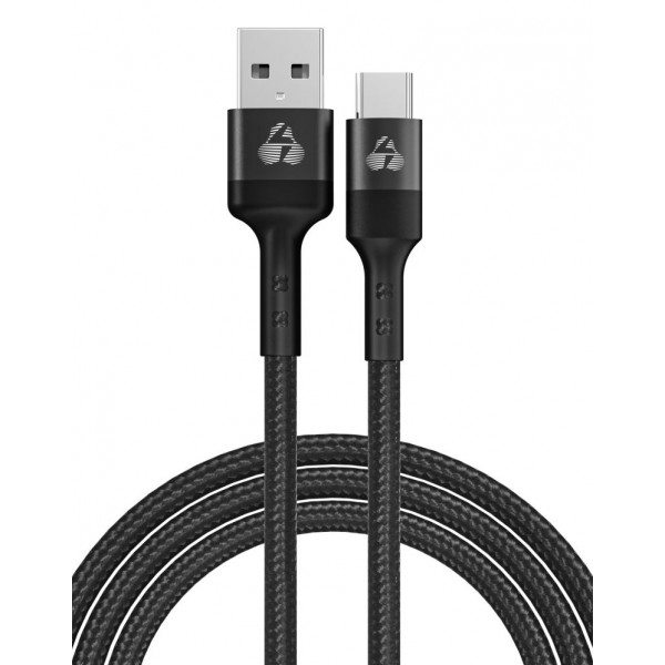 POWERTECH καλώδιο USB σε USB-C PTR-0129, PD 60W, copper, 60cm, μαύρο POWERTECH καλώδιο USB σε USB-C PTR-0129, PD 60W, copper, 60cm, μαύρο