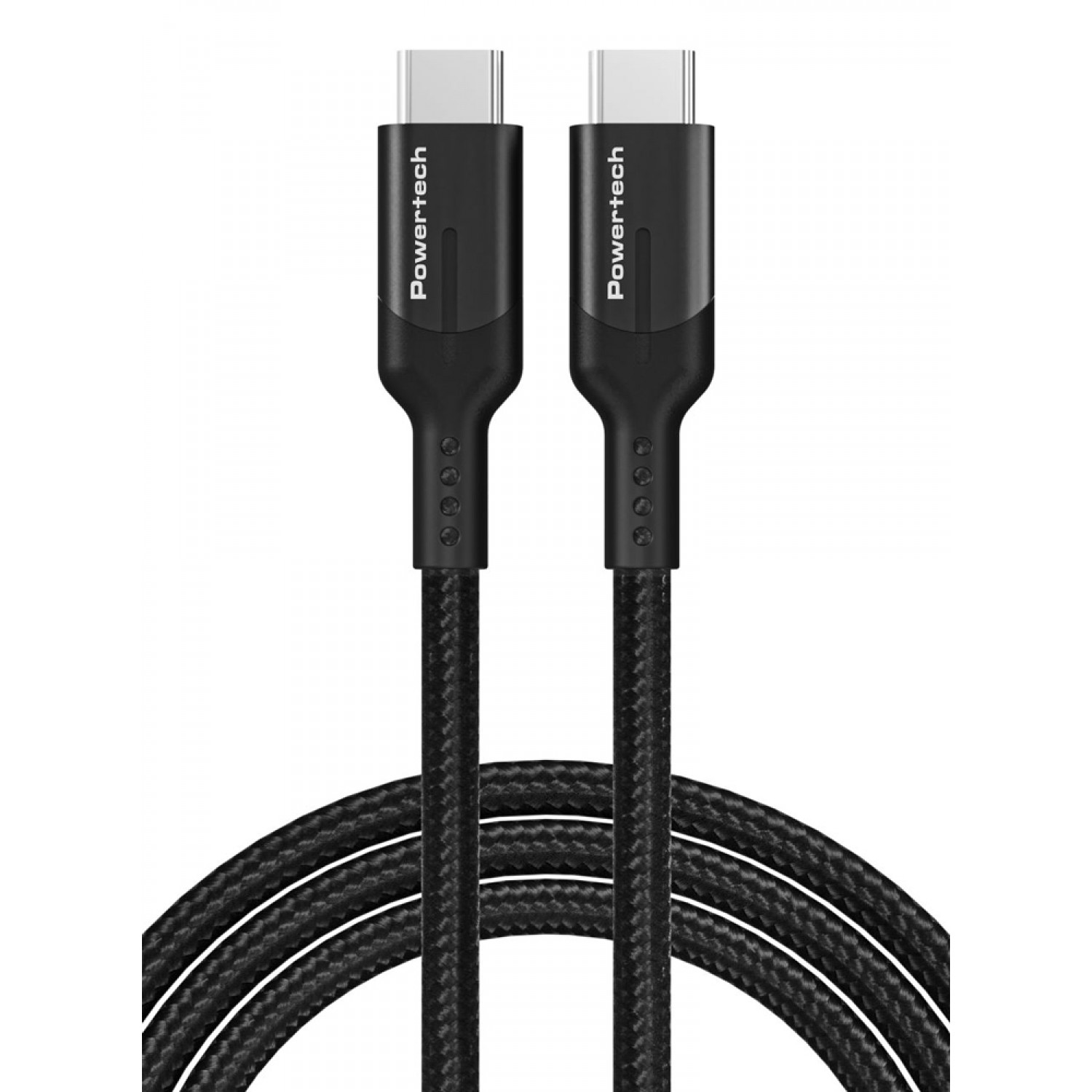POWERTECH καλώδιο USB-C PTR-0140, PD 240W 5A, copper, 1m, μαύρο POWERTECH καλώδιο USB-C PTR-0140, PD 240W 5A, copper, 1m, μαύρο