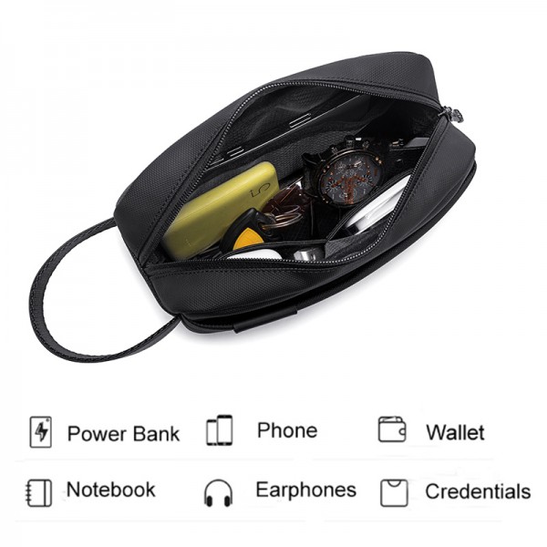 ARCTIC HUNTER τσάντα χειρός K00580, 2.5L, γκρι ARCTIC HUNTER τσάντα χειρός K00580, 2.5L, γκρι