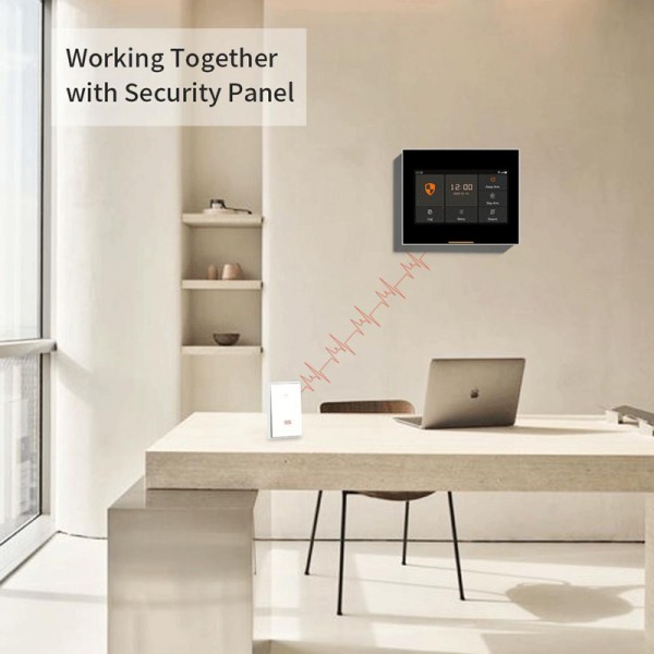 Κουμπί πανικού B100-SOS για συναγερμούς, επιτοίχιο, 433MHz Κουμπί πανικού B100-SOS για συναγερμούς, επιτοίχιο, 433MHz