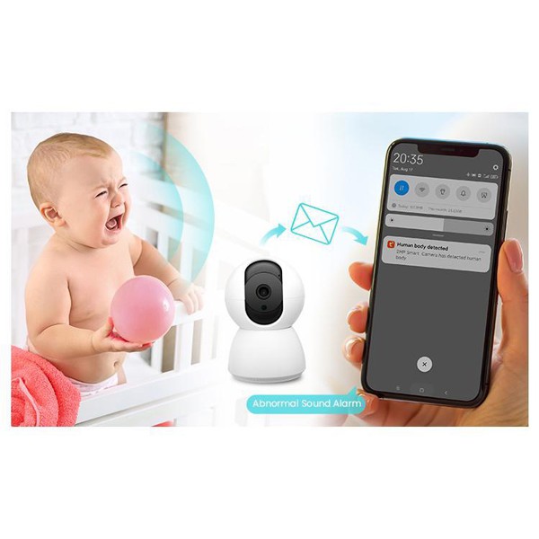 Smart κάμερα C200, 3.6mm, 4MP, 1080p, Wi-Fi, PTZ, TUYA Smart κάμερα C200, 3.6mm, 4MP, 1080p, Wi-Fi, PTZ, TUYA