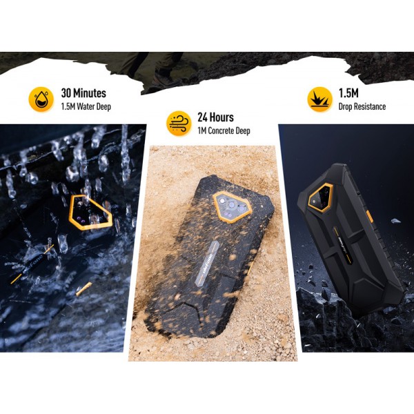 ULEFONE smartphone Armor X13, 6.52", 6GB, 64GB, 6320mAh, μαύρο ULEFONE smartphone Armor X13, 6.52", 6GB, 64GB, 6320mAh, μαύρο