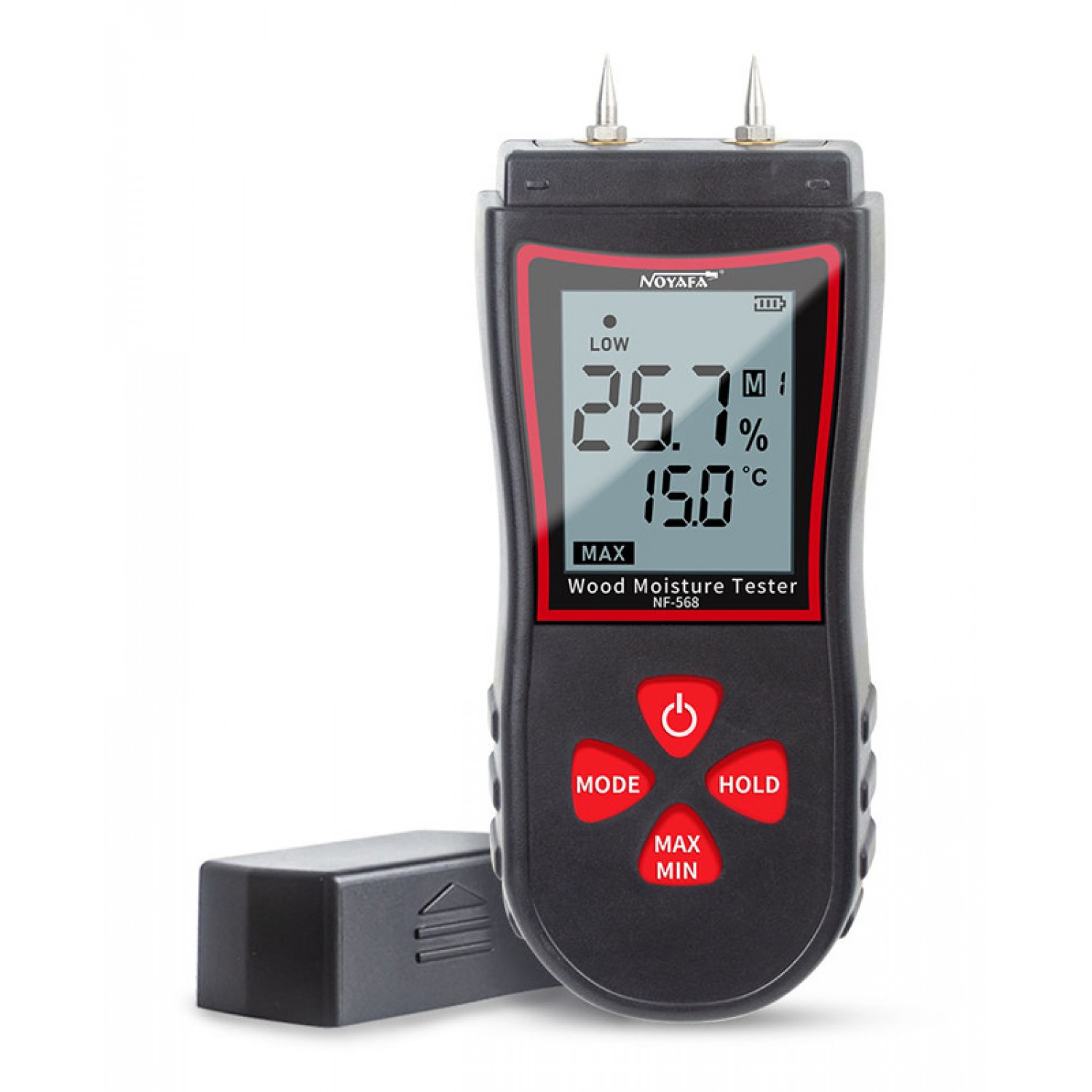 NOYAFA ψηφιακός μετρητής υγρασίας ξύλου NF-568 NOYAFA ψηφιακός μετρητής υγρασίας ξύλου NF-568