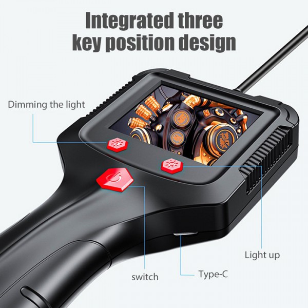 NOYAFA ενδοσκοπική κάμερα P100 με οθόνη απεικόνισης, LED, 10m, IP67 NOYAFA ενδοσκοπική κάμερα P100 με οθόνη απεικόνισης, LED, 10m, IP67