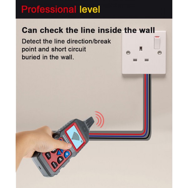 NOYAFA ανιχνευτής καλωδίων & σωλήνων NF-826 NOYAFA ανιχνευτής καλωδίων & σωλήνων NF-826