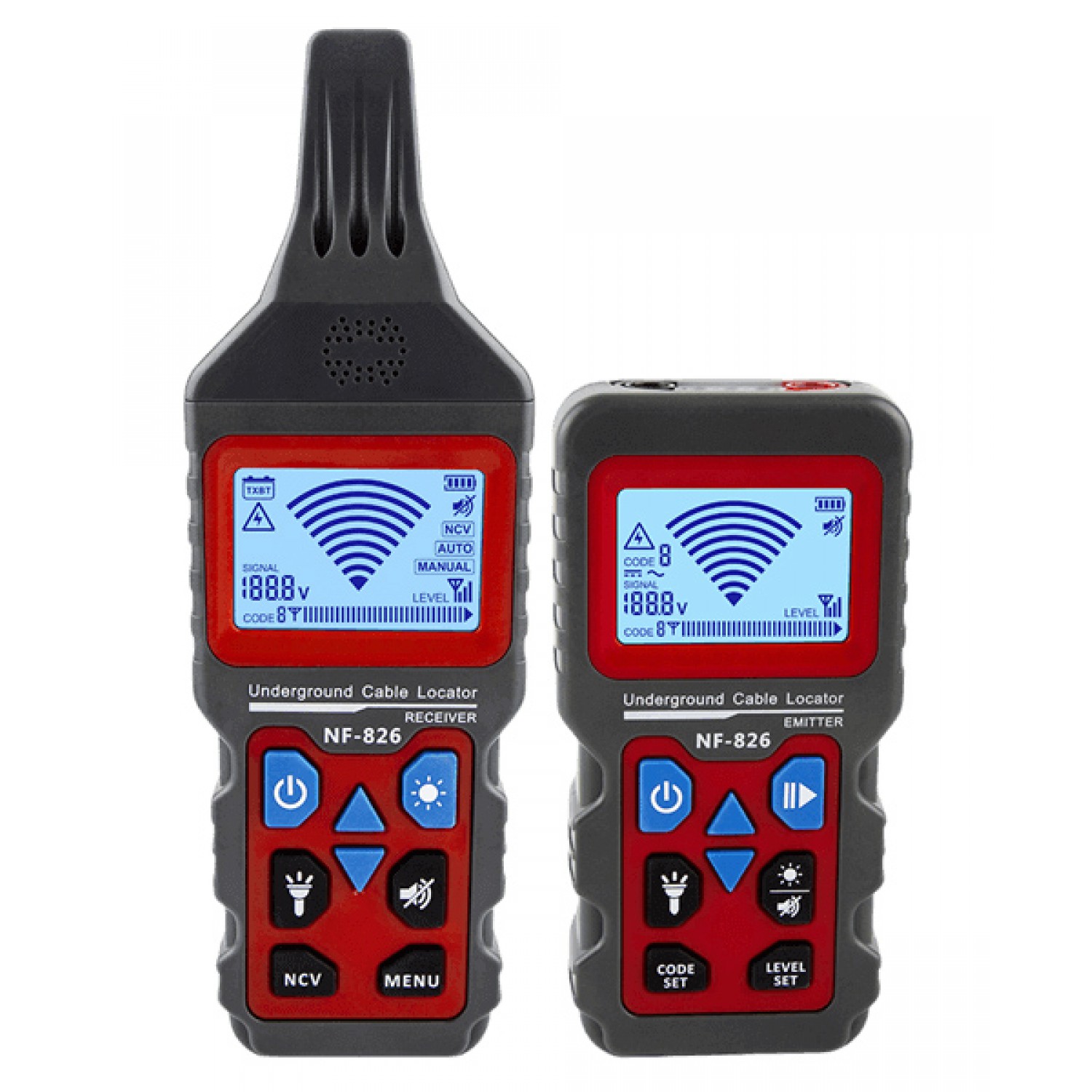 NOYAFA ανιχνευτής καλωδίων & σωλήνων NF-826 NOYAFA ανιχνευτής καλωδίων & σωλήνων NF-826