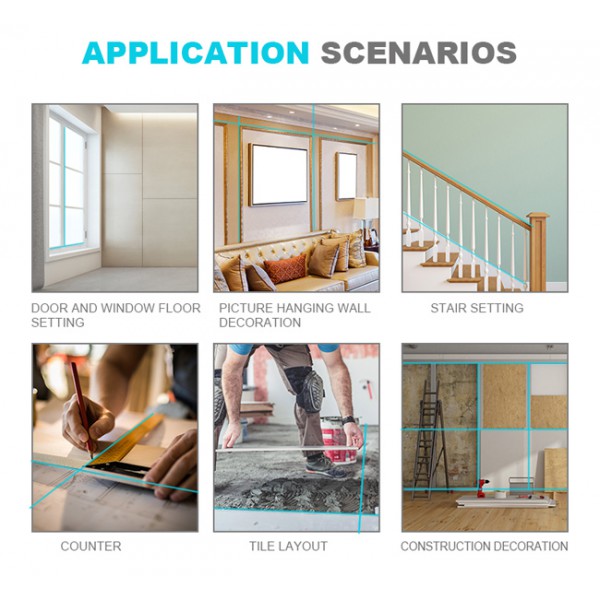 NOYAFA γραμμικό αλφάδι laser NF-112G, με πράσινη δέσμη 12 ακτίνων 3D NOYAFA γραμμικό αλφάδι laser NF-112G, με πράσινη δέσμη 12 ακτίνων 3D