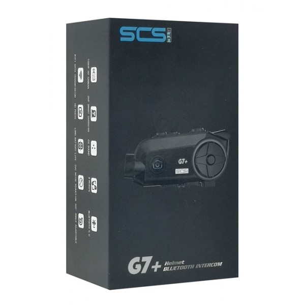 SCSETC ενδοεπικοινωνία μηχανής G7+, κάμερα, Bluetooth, 2 αναβάτες, 500m SCSETC ενδοεπικοινωνία μηχανής G7+, κάμερα, Bluetooth, 2 αναβάτες, 500m