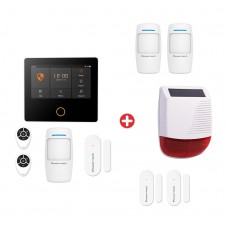 POWERTECH ολοκληρωμένο σύστημα συναγερμού, αφής, Wi-Fi, 2G, TUYA