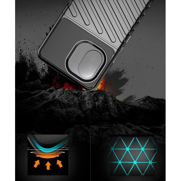 POWERTECH Θήκη Thunder MOB-1925 για Samsung A34 5G, μαύρη POWERTECH Θήκη Thunder MOB-1925 για Samsung A34 5G, μαύρη