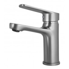 BRUNO μπαταρία νιπτήρα μπάνιου M11823-317C, αναμεικτική, ασημί