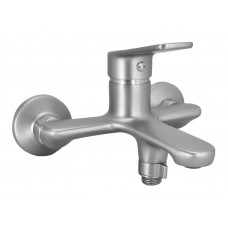 BRUNO μπαταρία τοίχου μπάνιου M31823-317C, αναμεικτική, ασημί